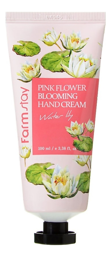 Крем для рук Pink Flower Blooming Hand Cream 100мл: Water Lily farmstay pink flower blooming hand cream set