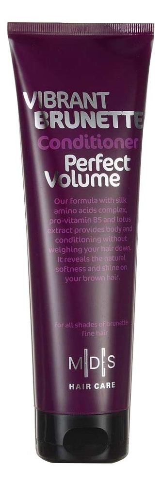 Кондиционер для темных волос MDS Hair Care Vibrant Brunette Conditioner Perfect Volume 250мл