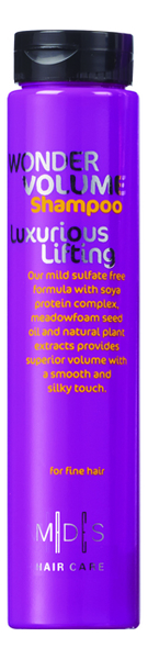 

Шампунь бессульфатный для волос MDS Hair Care Wonder Volume Shampoo Luxurious Lifting 250мл: Шампунь 250мл, Шампунь бессульфатный для волос MDS Hair Care Wonder Volume Shampoo Luxurious Lifting