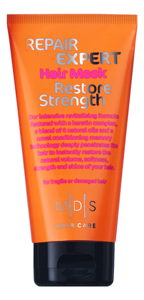 Маска кератиновая для волос MDS Hair Care Repair Expert Hair Mask Restore Strength 150мл
