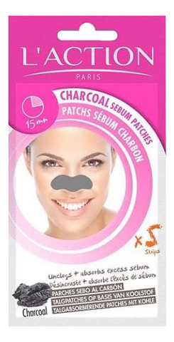 

Очищающие полоски для носа Charcoal Sebum Patch 15г