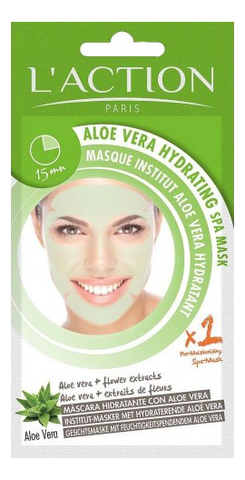 

Увлажняющая маска для лица с экстрактом алоэ вера Aloe Vera Hydrating 20г