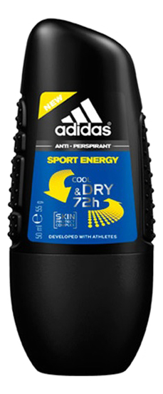 Дезодорант-антиперспирант шариковый Action 3 Dry Max Sport Energy 50мл