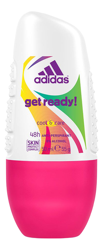

Дезодорант-антиперспирант шариковый Get Ready Anti-Perspirant 50мл: дезодорант-антиперспирант 50мл, Get Ready! For Her