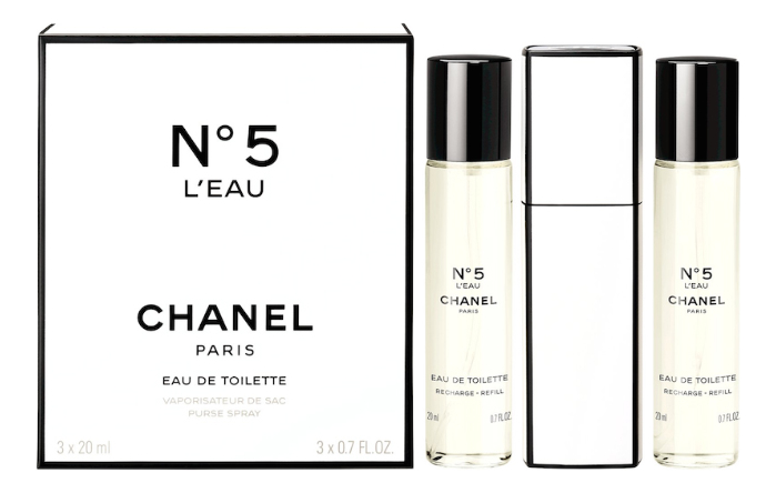 

No5 L'Eau: туалетная вода 3*20мл, No5 L'Eau