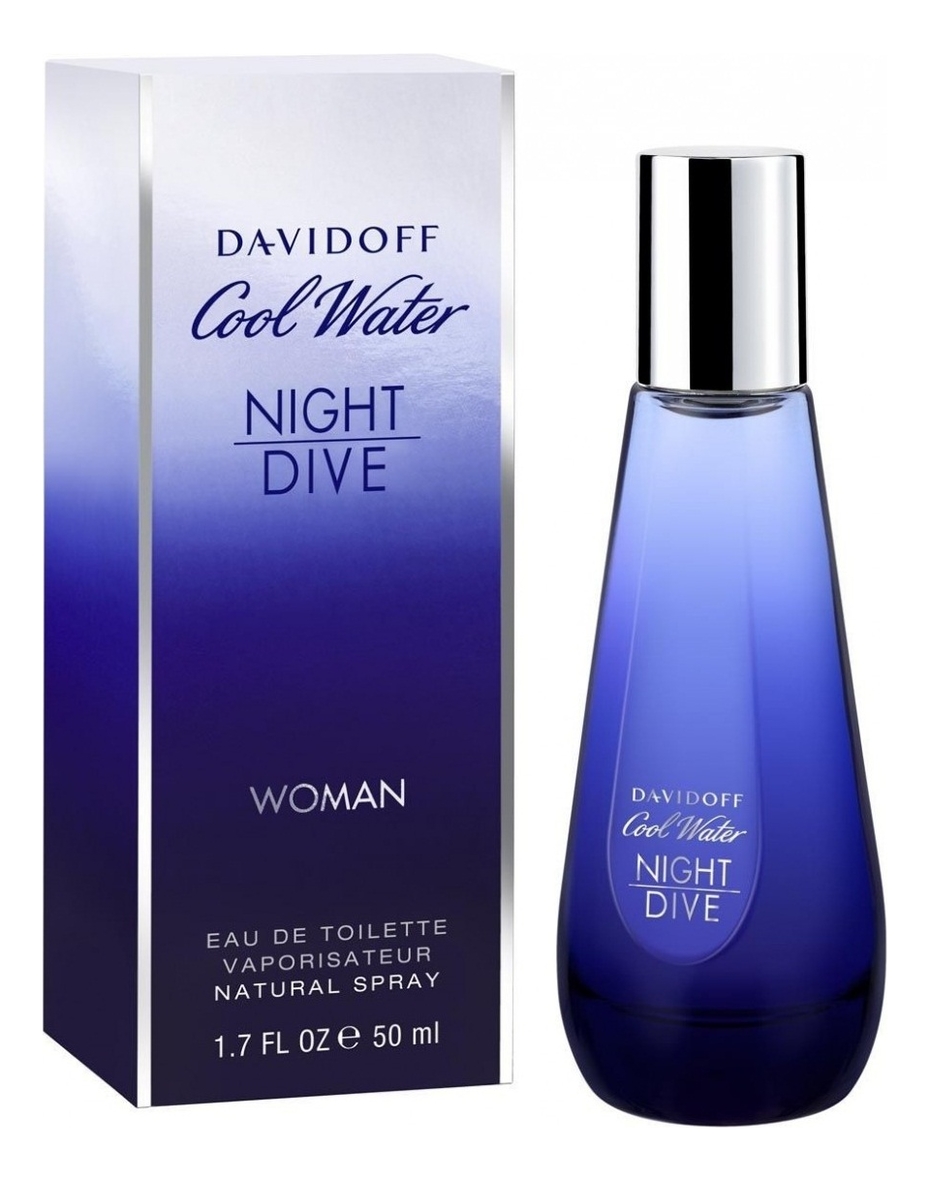 

Cool Water Night Dive Woman: туалетная вода 50мл, Cool Water Night Dive Woman