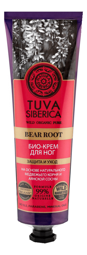 

Био-крем для ног Tuva Siberica Bear Root 75мл