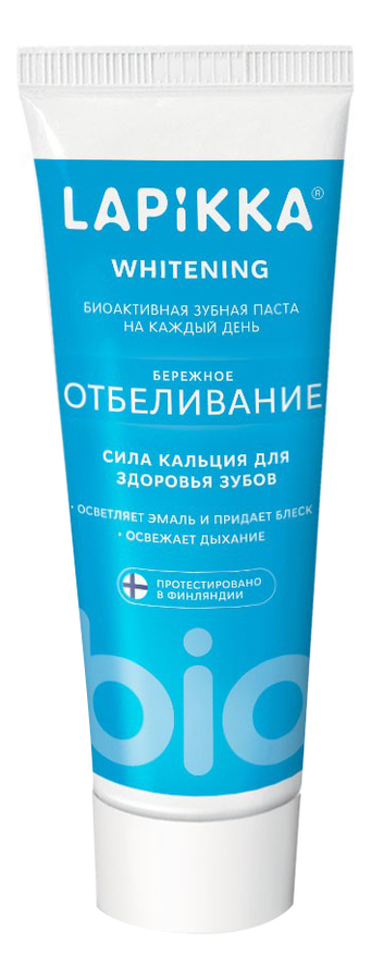 Зубная паста Бережное отбеливание Bio Whitening 94г 117₽