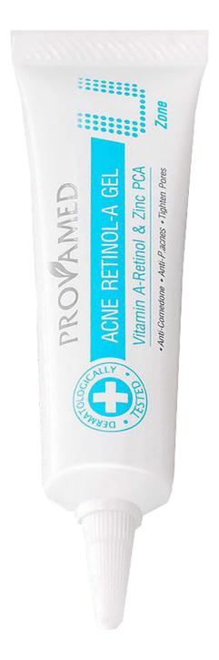 

Гель для лица против угревой сыпи с витамином А Acne Retinol-A Gel 10мл
