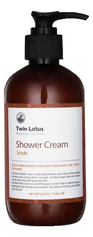 

Гель-скраб для душа Natural Herbal Shower Cream Scrub 250мл
