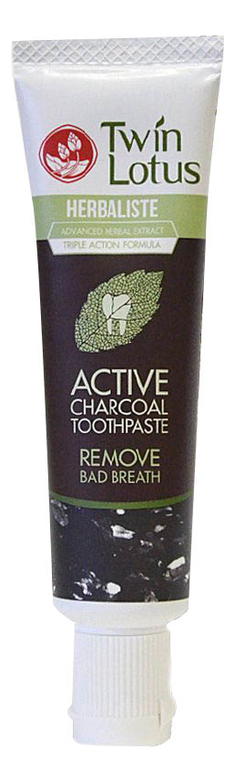 Зубная паста с активированным углем Herbaliste Active Charcoal Toothpaste: Зубная паста 25г от Randewoo