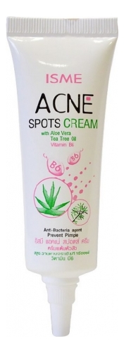 

Крем для проблемной кожи лица с экстрактом алоэ вера Acne Spots Cream 10мл