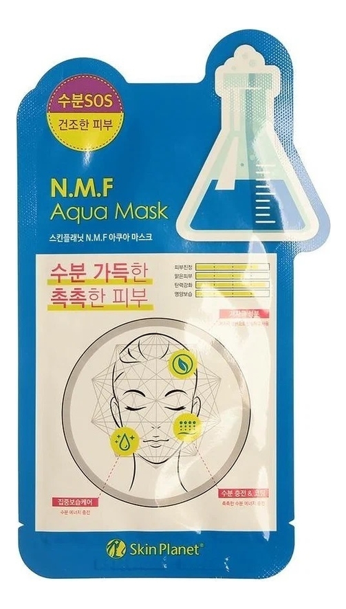

Тканевая маска для лица Uniquleen N.M.F. Aqua Filler Mask 26г