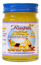 ISME Согревающий бальзам для тела Rasyan Herbal Pain Relief Balm 50г