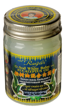 Бальзам для тела с эвкалиптовым маслом Rasyan O-Sod White Balm 50г