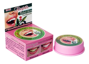 Зубная паста с экстрактом гвоздики Rasyan Herbal Clove Toothpaste 25г