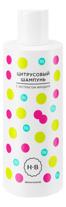 

Цитрусовый шампунь для волос с экстрактом миндаля 250мл