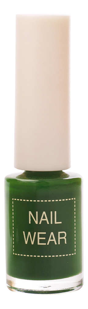 

Лак для ногтей Nail Wear 7мл: 26 Green, Лак для ногтей Nail Wear 7мл