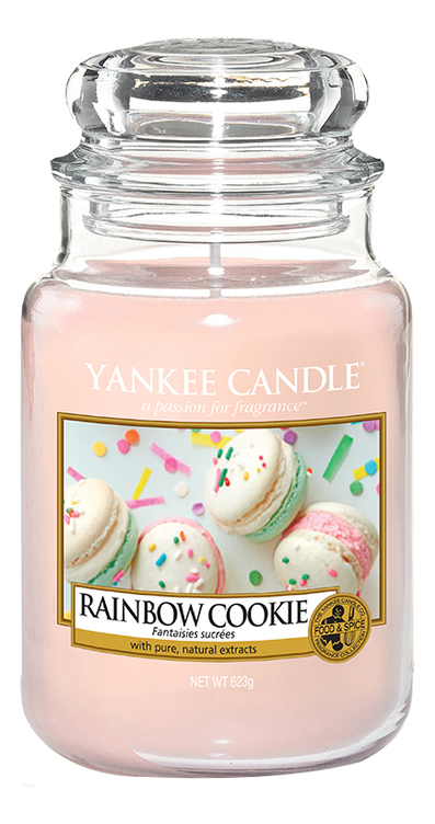 

Ароматическая свеча Rainbow Cookie: Свеча 623г, Ароматическая свеча Rainbow Cookie