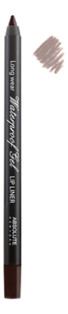 

Карандаш для губ Waterproof Gel Lip Liner 1,1г: NFB70 Coffee Bean, Карандаш для губ Waterproof Gel Lip Liner 1,1г