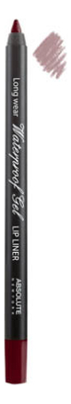 

Карандаш для губ Waterproof Gel Lip Liner 1,1г: NFB72 Berry, Карандаш для губ Waterproof Gel Lip Liner 1,1г