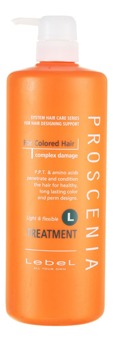 

Маска по уходу за волнистыми волосами Proscenia Treatment L For Colored Hair: Маска 980г, Маска по уходу за волнистыми волосами Proscenia Treatment L For Colored Hair