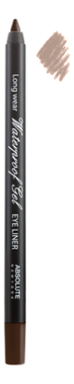 

Карандаш для глаз Waterproof Gel Eye Liner 1,1г: NFB83 Dark Brown, Карандаш для глаз Waterproof Gel Eye Liner 1,1г