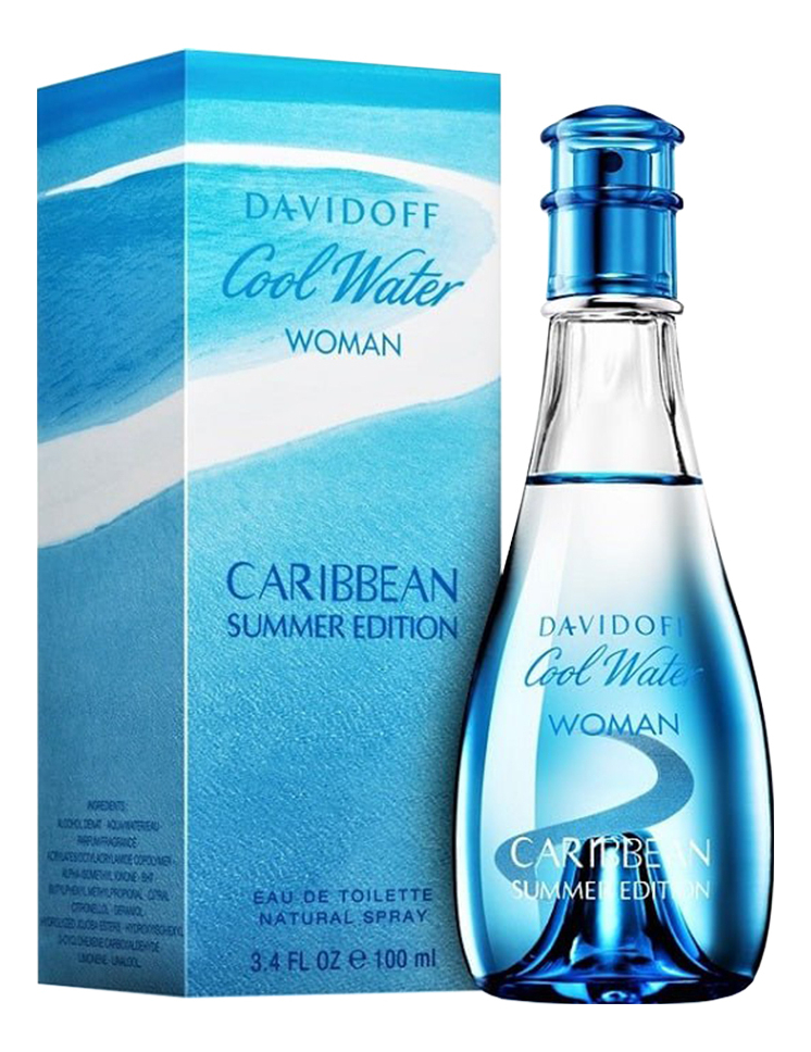 

Cool Water Woman Caribbean Summer Edition: туалетная вода 100мл, Cool Water Woman Caribbean Summer Edition