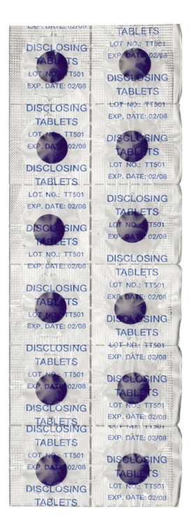 

Таблетки для индикации зубного налета Disclosing Tablets PCA 222: Таблетки 12шт, Таблетки для индикации зубного налета Disclosing Tablets PCA 222