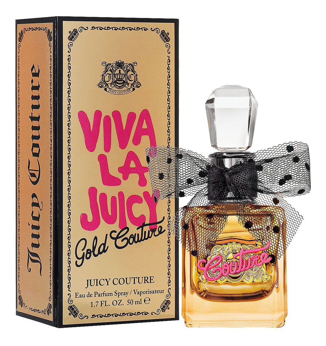 

Viva la Juicy Gold Couture: парфюмерная вода 50мл, Viva La Juicy Gold Couture