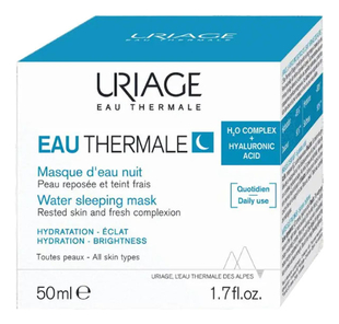 Ночная маска для лица Eau Thermale Masque D'Eau Nuit Water Sleeping Mask 50мл