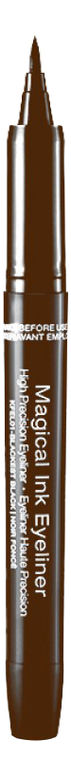 

Подводка-фломастер для век с фетровым аппликатором Magical Lnk Eyeliner 1мл: 02 Darkest Brown, Подводка-фломастер для век с фетровым аппликатором Magical Lnk Eyeliner 1мл