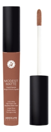 

Матовая помада для губ Modest Matte 5мл: MML02 Wink, Матовая помада для губ Modest Matte 5мл