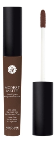 

Матовая помада для губ Modest Matte 5мл: MML11 Seductress, Матовая помада для губ Modest Matte 5мл