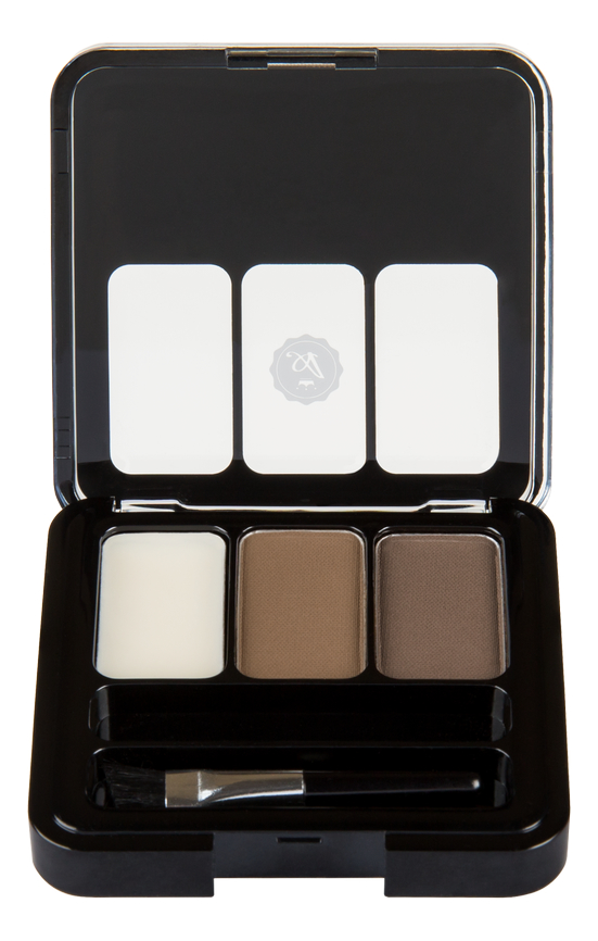 

Палетка теней для бровей Eyebrow: AEBK03 Brunette, Палетка теней для бровей Eyebrow