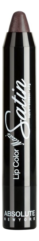 

Помада-карандаш для губ Lip Color Maxi Satin 2,5г: NF045 Byzantium, Помада-карандаш для губ Lip Color Maxi Satin 2,5г