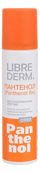 Спрей для тела с восстанавливающим действием Пантенол 5 %: Спрей 58г спрей для тела librederm пантенол 5% 58г