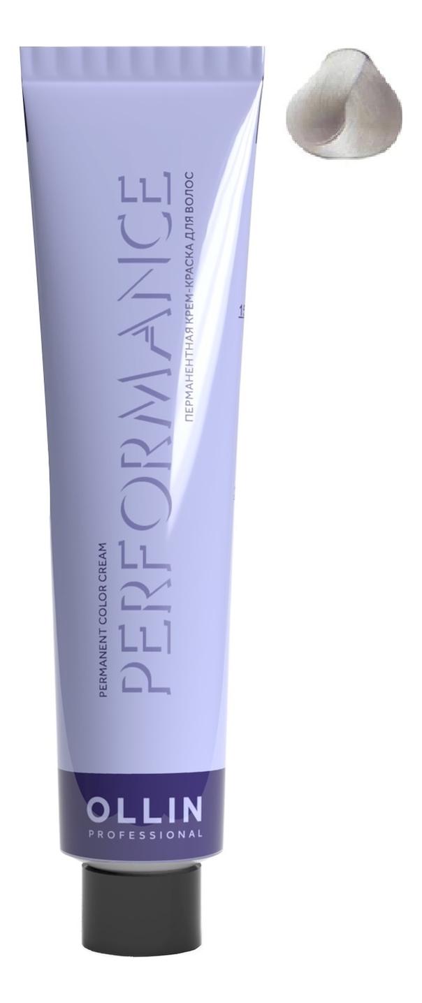 Перманентная крем-краска для волос Performance Permanent Color Cream 60мл: 10/8 Светлый блондин жемчужный