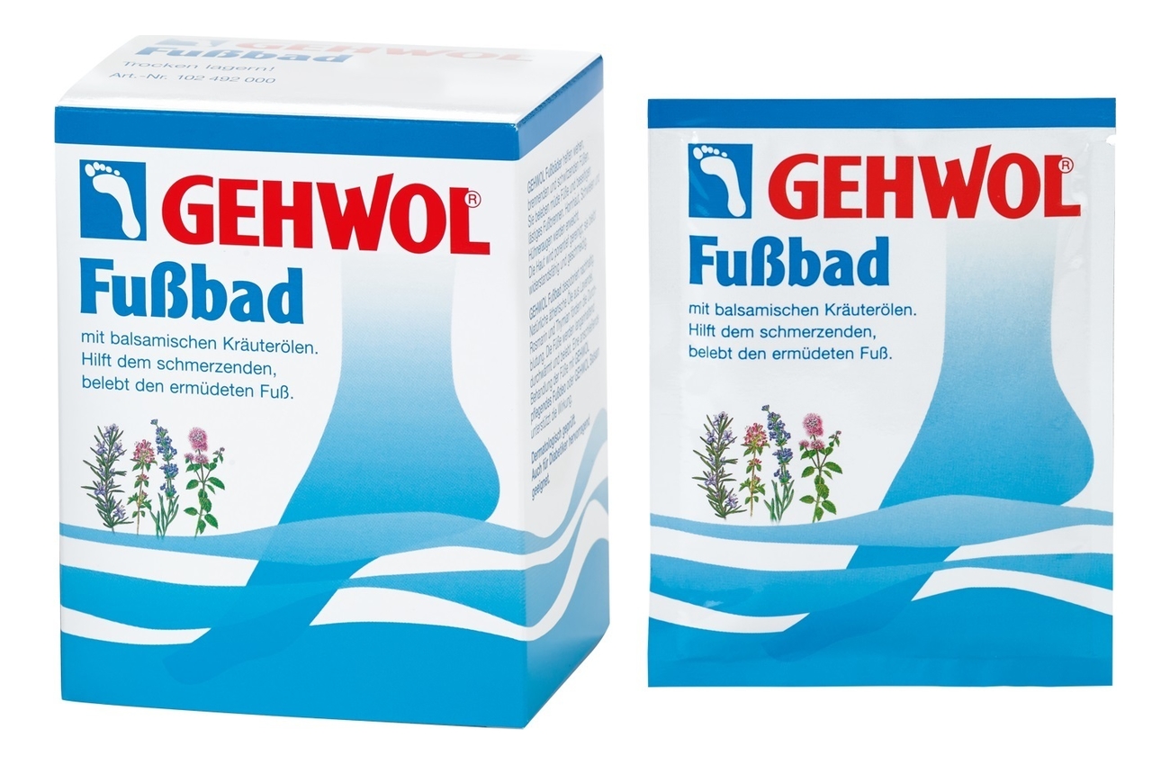 

Ванна для ног Fussbad 10*20г: Ванна 10*20г, Ванна для ног Fussbad