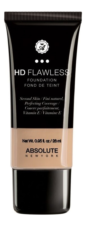 

Тональная основа для лица HD Flawless Fluid Foundation 28мл: AHDF03 Beige, Тональная основа для лица HD Flawless Fluid Foundation 28мл