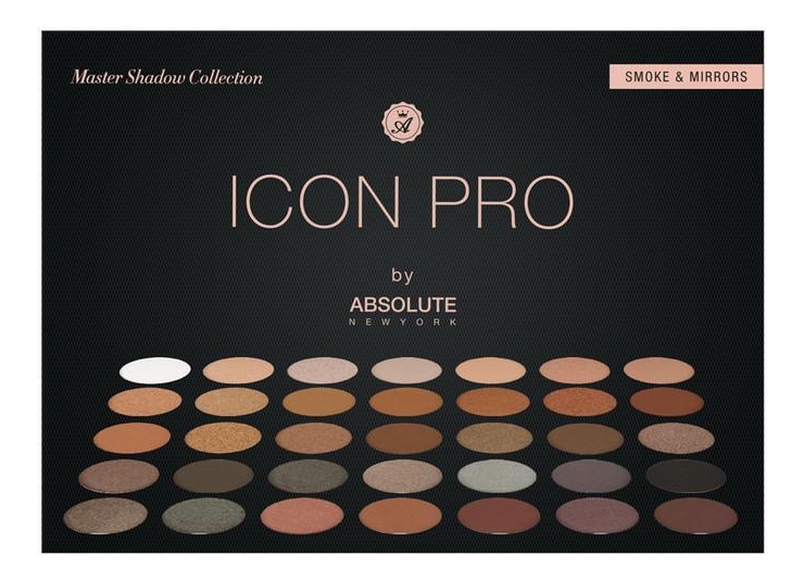 

Палетка теней для век Icon Pro Palette: AIP02 Smoke & Mirror, Палетка теней для век Icon Pro Palette