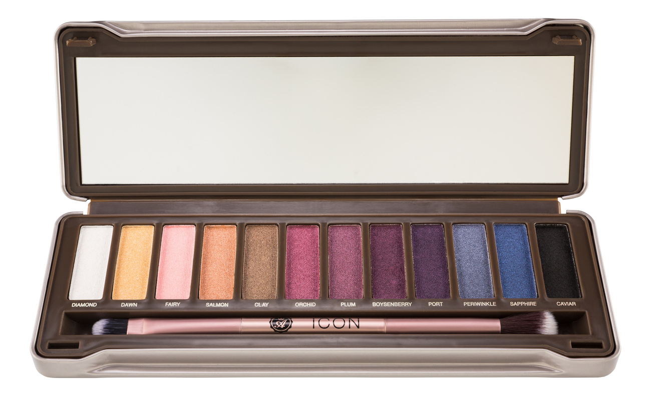 

Палитра теней для век Icon Eyeshadow Palette: AIEP02 Twilight, Палитра теней для век Icon Eyeshadow Palette
