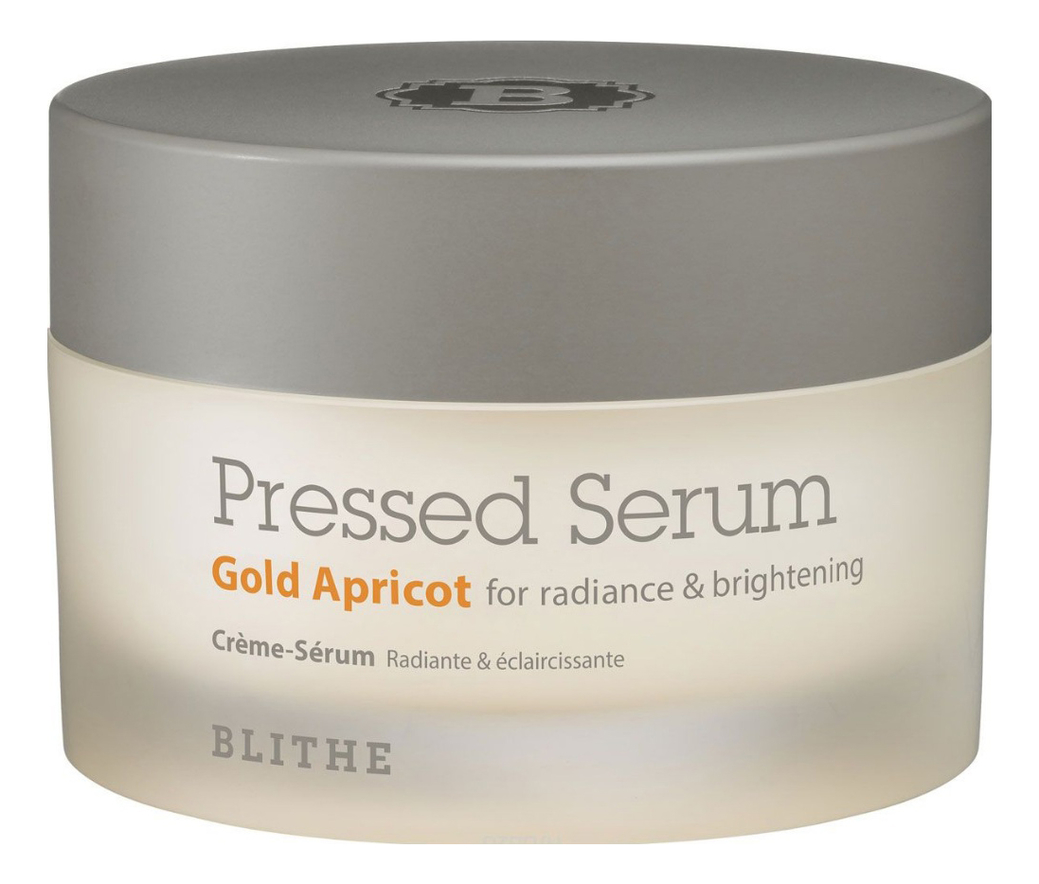 

Спрессованная сыворотка-крем для лица Золотой абрикос Pressed Serum Gold Apricot 50мл: Сыворотка 50мл, Спрессованная сыворотка-крем для лица Золотой абрикос Pressed Serum Gold Apricot