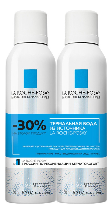 

Термальная вода для лица Thermal Spring Water: Термальная вода 2*150мл, Термальная вода для лица Thermal Spring Water