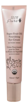 Купить Органический крем для кожи вокруг глаз Super Fruit Oil Nourishing Eye Cream 15мл, 100% Pure