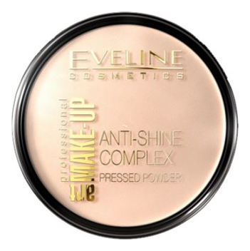 Матирующая минеральная пудра для лица c шелком Art Make-up Professional Anti-Shine Complex Pressed Powder 14г: 32 Natural пудра для лица eveline anti shine complex pressed powder 35 golden beige 14г