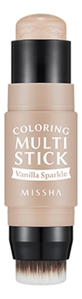 

Бронзатор Coloring Multi Stick 7,1г: BE02 Vanilla Sparkle, Бронзатор Coloring Multi Stick 7,1г