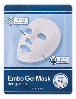 

Тканевая увлажняющая маска для лица Embo Gel Mask Waterful Bomb 30г