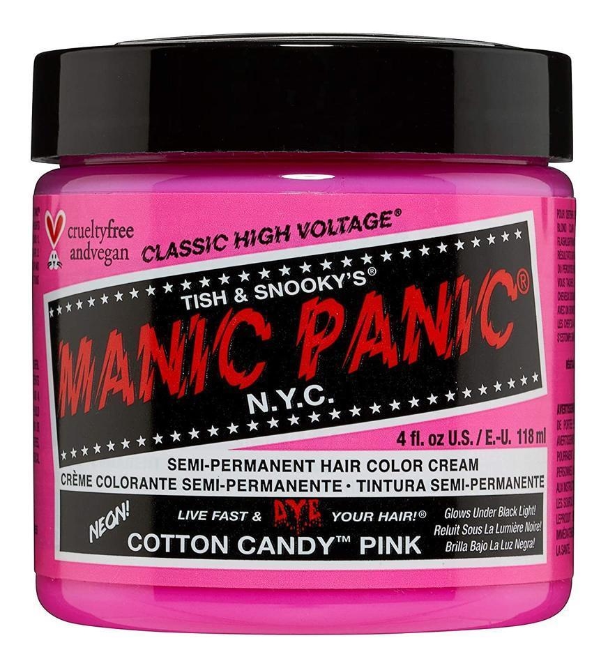 

Краска для волос High Voltage 118мл: Cotton Candy Pink, Краска для волос High Voltage 118мл