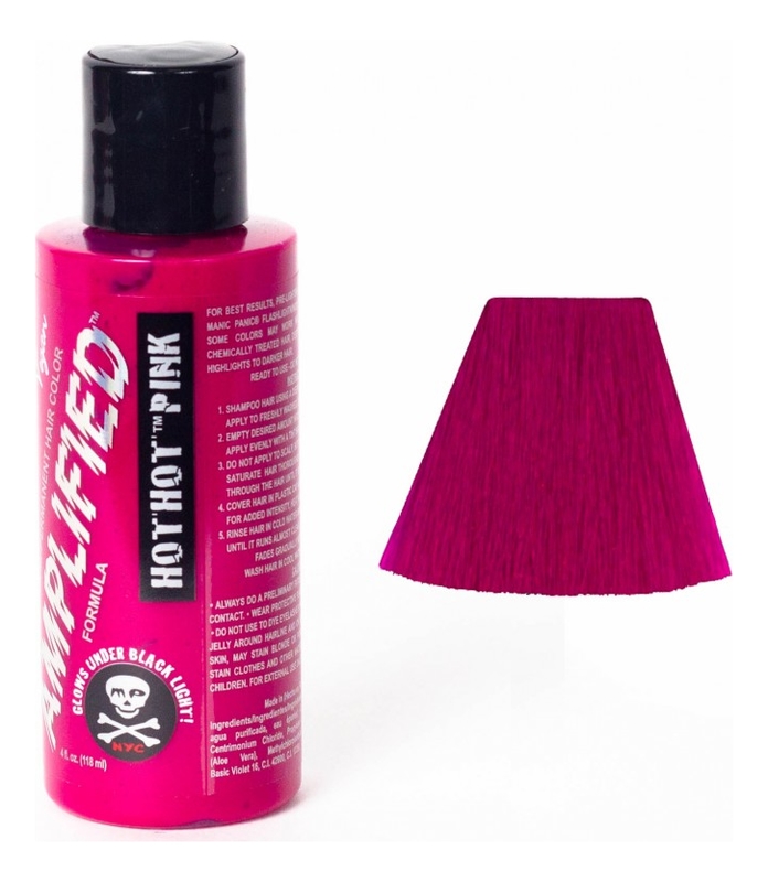 

Усиленная краска для волос Amplified Squeeze Bottle 118мл: Hot Hot Pink, Усиленная краска для волос Amplified Squeeze Bottle 118мл